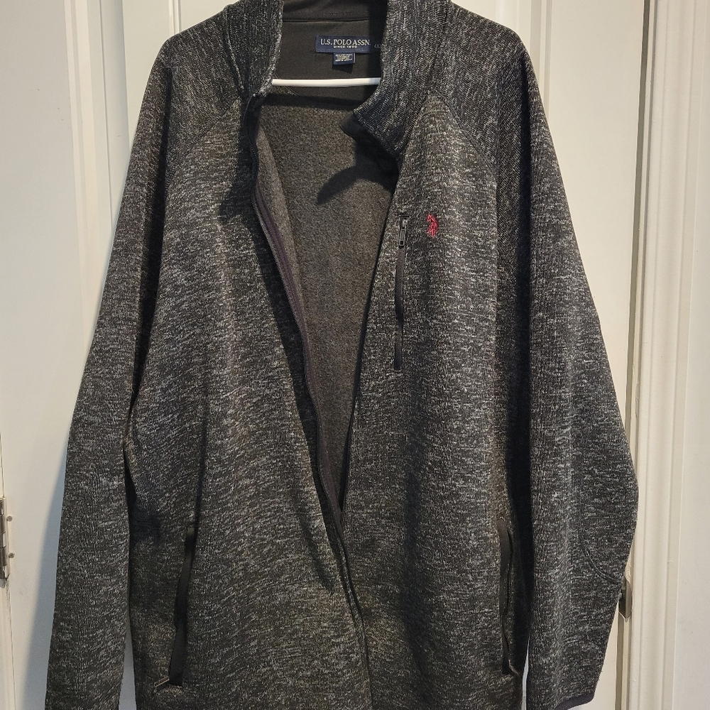 U.S. Polo Assn. Black Jacket 4xl